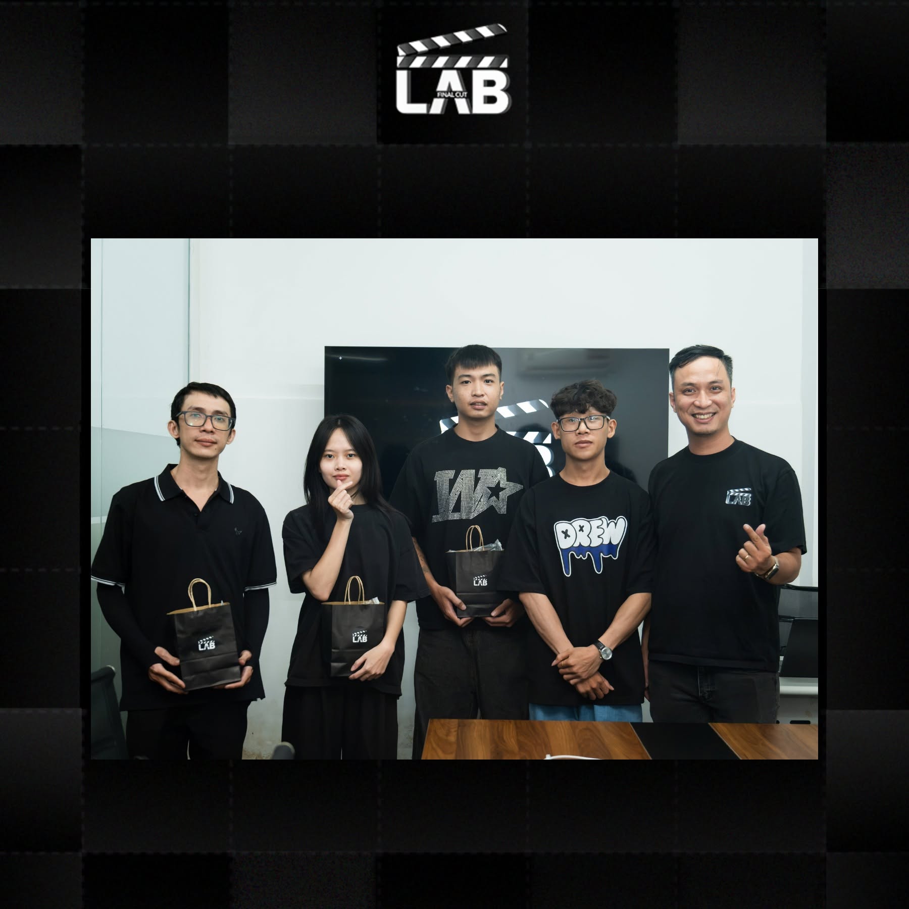 Hình ảnh giảng viên và học viên tại Final Cut Lab